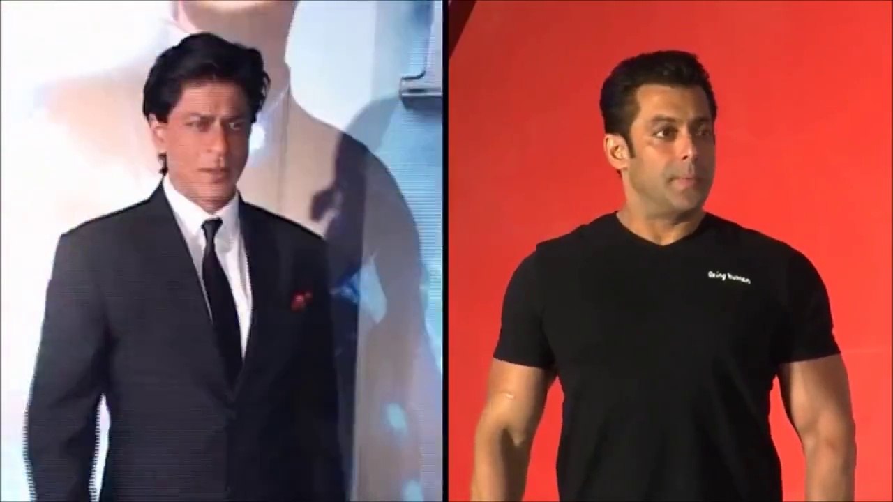 Salman & Shahrukh hugs each other again !! : Shahrukh Says JAI HO At Star Gold Awards 2014