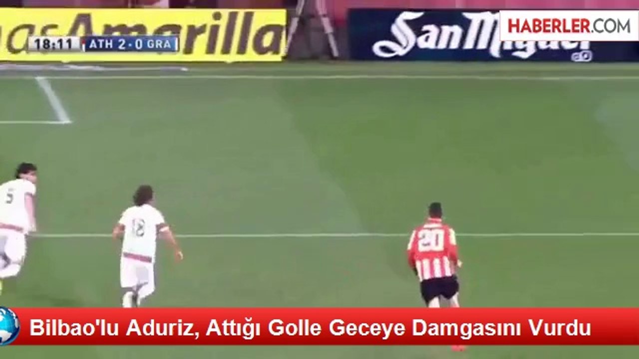 Bilbao'lu Aduriz, Attığı Golle Geceye Damgasını Vurdu