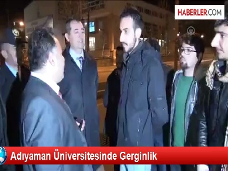 Adıyaman Üniversitesinde Gerginlik
