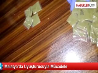 Malatya'da Uyuşturucuyla Mücadele