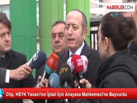 Chp, HSYK Yasası'nın İptali İçin Anayasa Mahkemesi'ne Başvurdu