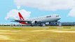 FSX Qantas Boeing 767 Landing @ Canberra ( Outside ) ( HD )