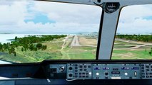 FSX TAM MD-11 Landing @ Rio De Janeiro Galeão ( Cockpit ) ( HD )
