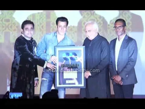 Salman Khan unveils AR Rahman and Kapil Sibal's music album Raunaq,next step of cold war