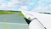 FSX EgyptAir Boeing 777 Landing @ Liverpool ( Wing ) ( HD )