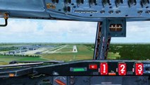 FSX Lufthansa Boeing 727 Landing @ Munich ( Cockpit ) ( HD )