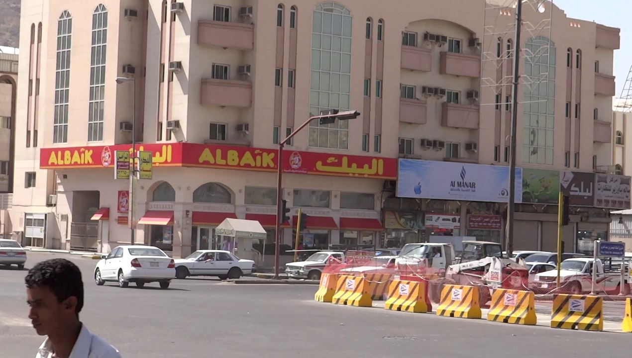 Journey by bus for Ziarath and historical Locations of  Makkah 8 April 2013 in Saudi Arabia