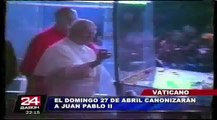 Papa Juan Pablo II será declarado santo el 27 de abril
