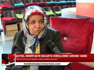 BACAKTA KİREÇLENME RAHATSIZLIĞI VARDI ŞİFALI BİTKİLERİ KULLANDI