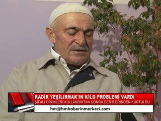 KİLO RAHATSIZLIĞI VARDI ŞİFALI BİTKİLERİ KULLANDI