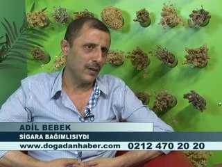 SİGARA BAĞIMLISI RAHATSIZLIĞI VARDI ŞİFALI BİTKİLERİ KULLANDI