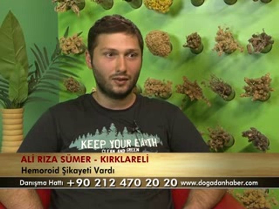 HEMOROİD RAHATSIZLIĞI VARDI ŞİFALI BİTKİLERİ KULLANDI