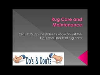 Rug Cleaning Job Tips Using Technology