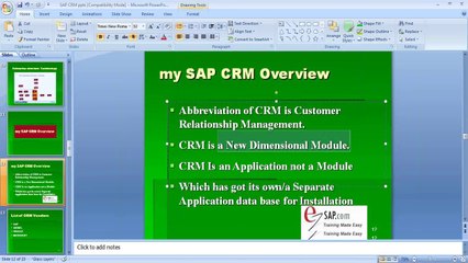 SAP CRM Online Demo