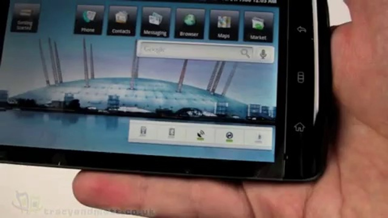 Dell Streak unboxing and demo video