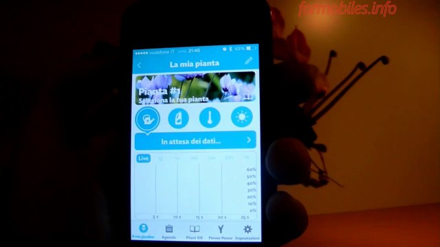 Parrot Flower Power - Come fare il collegamento e configurare l'app