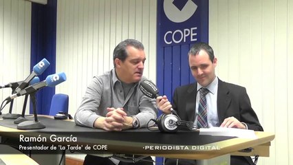 Ramón García, presentador de 'La Tarde' (COPE). 28-2-2014