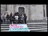 Napoli - La protesta degli operatori sociali (28.02.14)