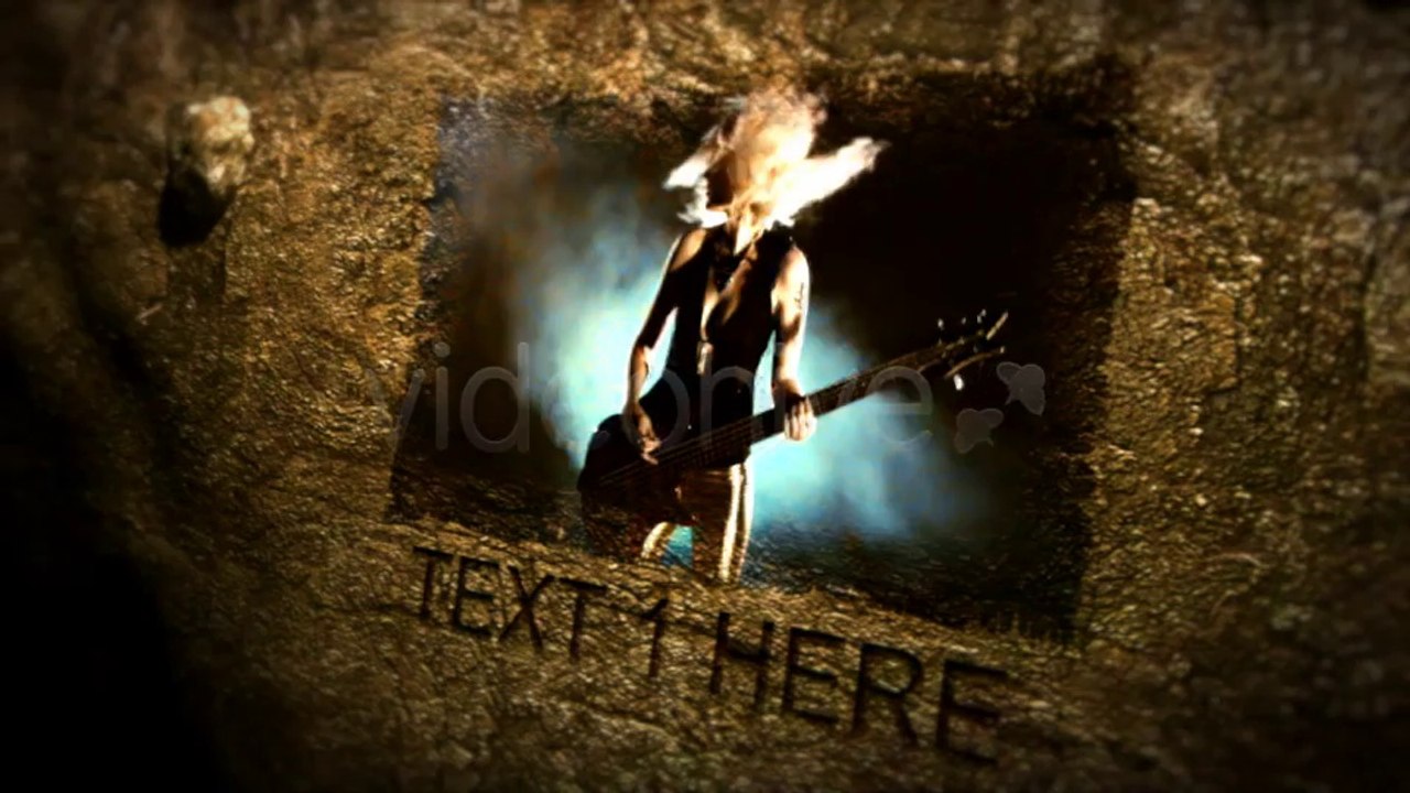 Rocks AE Project - After Effects Template