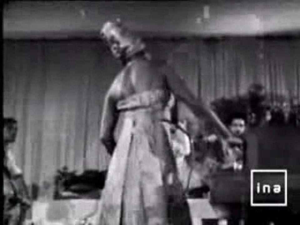 Nina Simone canta "Four Women" al Festival jazz d'Antibes