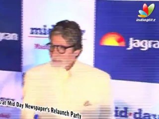Celebs at Mid-day Newspaper Relaunch Party | Amitabh, Aamir, Shahrukh, Deepika, Abhishek
