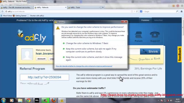 Comment gagner de l'argent paypal facilement en 2014. Adfly Bot and Autoclicker