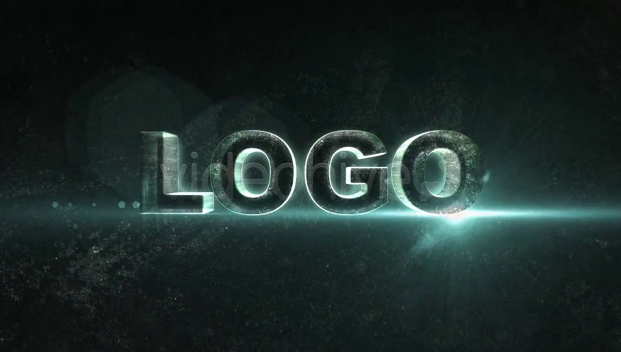 Echo Glass Logo Stinger - After Effects Template