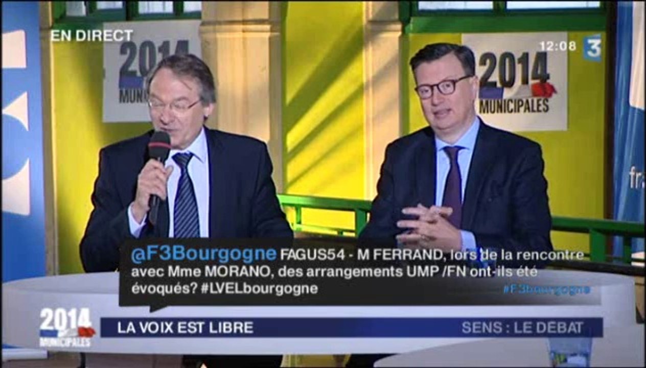 La voix est libre en direct de Sens: débat sur les municipales seconde partie