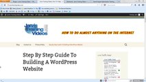 Step By Step Guide To Building A WordPress Website 4 - Plugins Part 2