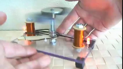 Motor Magnético dois imas