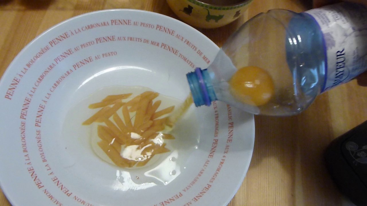 séparer le jaune de l'oeuf