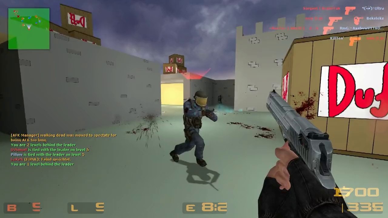 Lets Play Counter Strike Source # 20 (Deutsch) - Alle lieben Simpsons «» CSS - Gun Game | HD