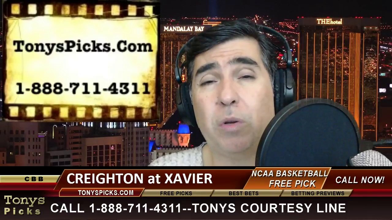 Xavier Musketeers vs. Creighton Blue Jays Pick Prediction NCAA College Basketball Odds Preview 3-1-2014