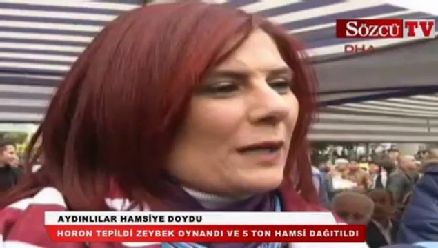 Aydınlılar hamsiye doydu
