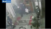 Armed with MACHINE GUNS and GAS MASKS-The MOMENT Russian  troops stormed Ukrainian PARLIAMENT-CCTV