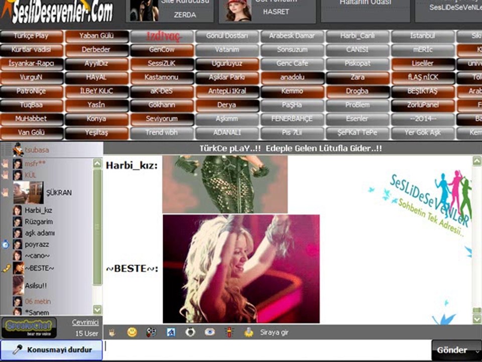 Seslidesevenler oyun havası sevenler
