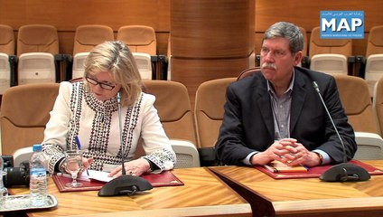 Mbarka Bouaida rencontre une délégation la Dallas Assembly