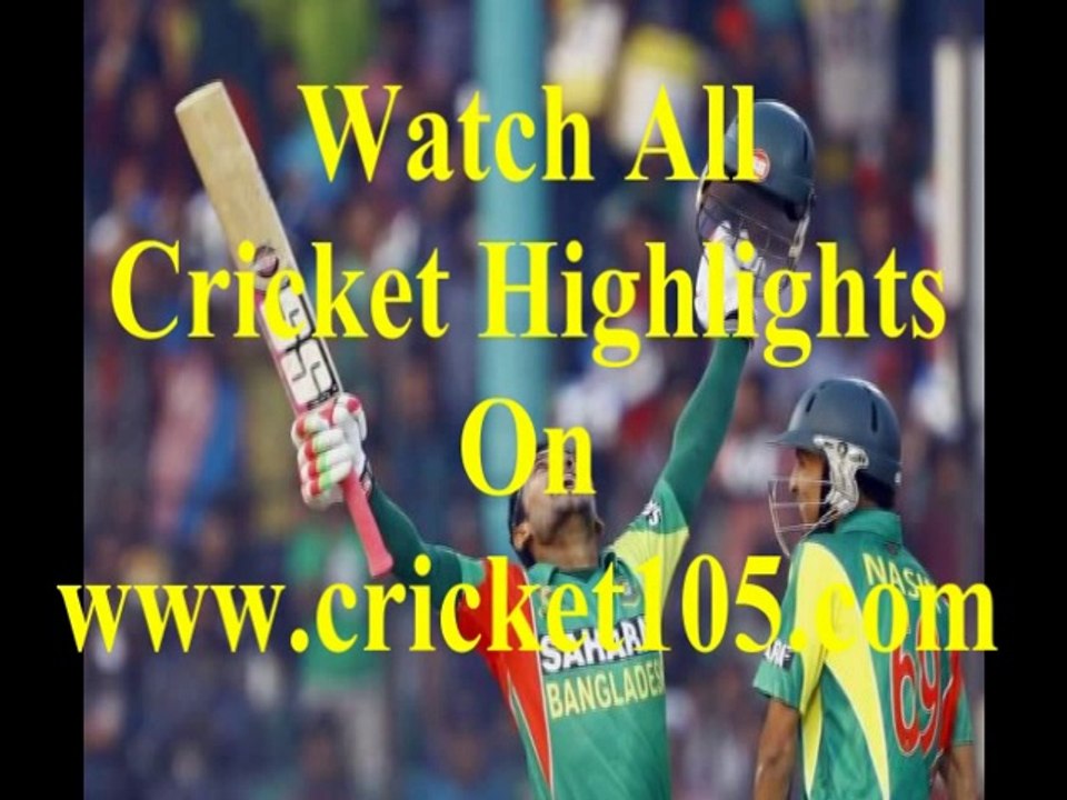 Ind v Pak Asia Cup 2014 Highlights (2-3-2014)