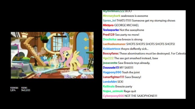 MLP FiM: S4E16 It Ain't Easy Being Breezies with Chat Reaction