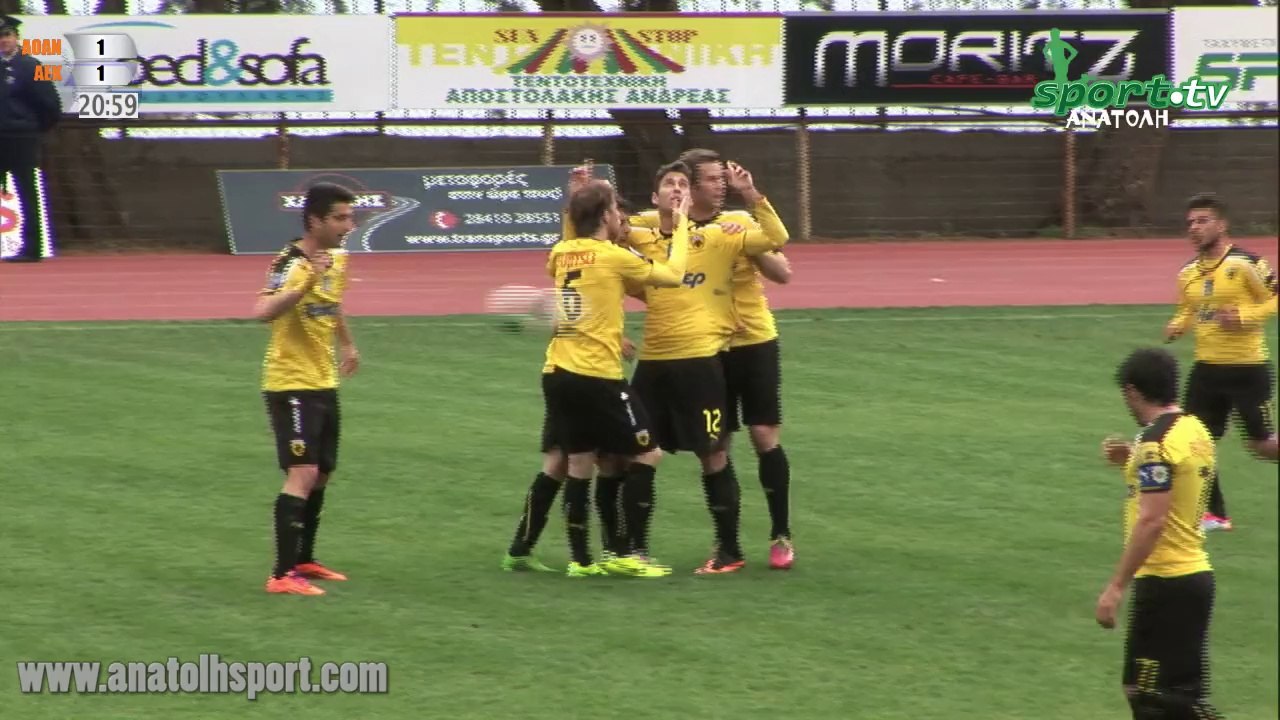 Άγιος Νικόλαος - ΑΕΚ 1-6 (AnatolhSport.com - 1-3-2014)