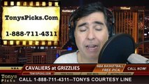 Memphis Grizzlies vs. Cleveland Cavaliers Pick Prediction NBA Pro Basketball Odds Preview 3-1-2014