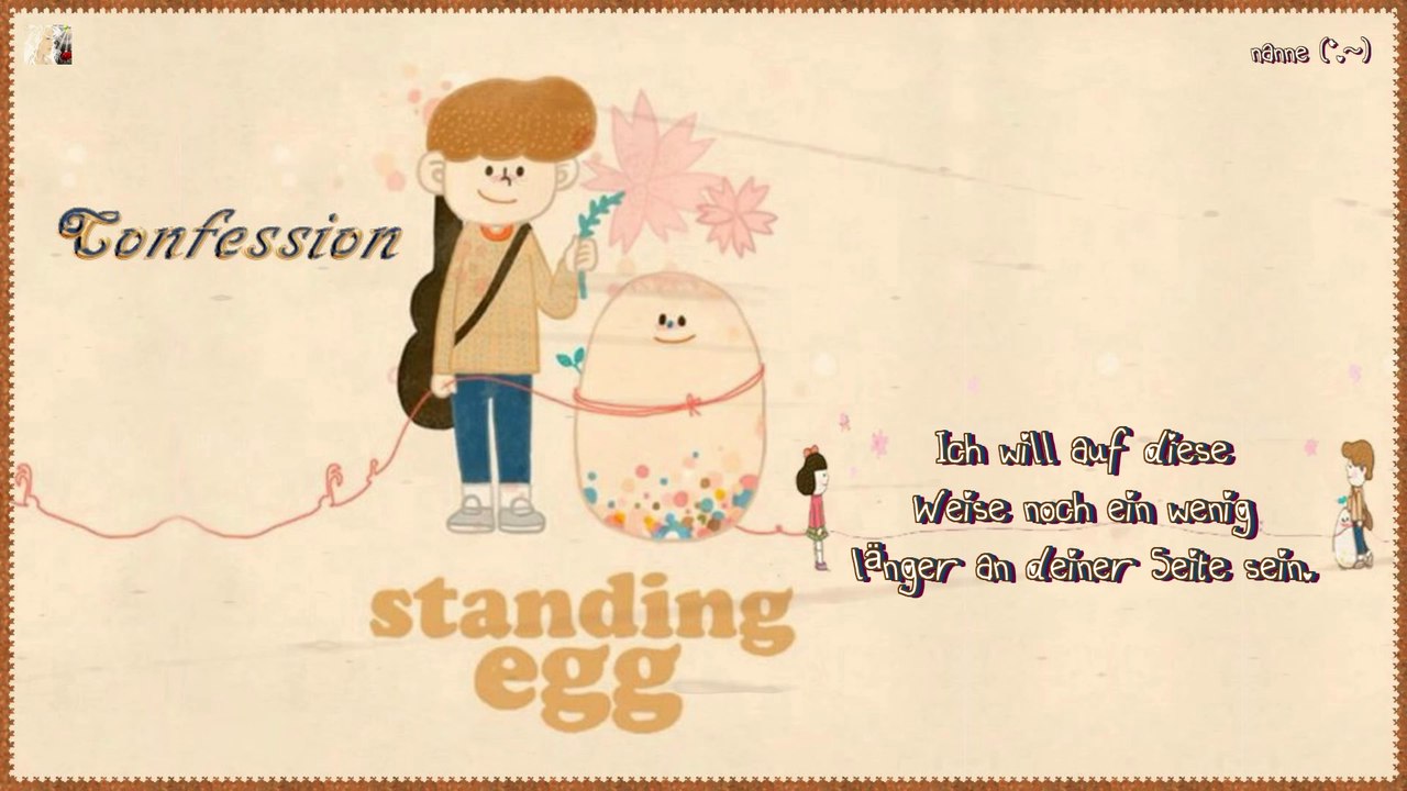 Standing Egg - Confession k-pop [german sub]