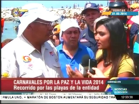 Esperan al menos 380 mil temporadistas en Vargas durante asueto