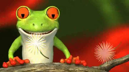 ♫ ♫ La grenouille chante l'Amérique = ♫ ♫ Brush Your Teeth ♫ ♫