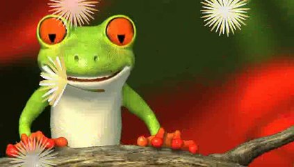 ♫ ♫ La grenouille chante l'Amérique = ♫ ♫ Do Your Ears Hang Low ♫ ♫