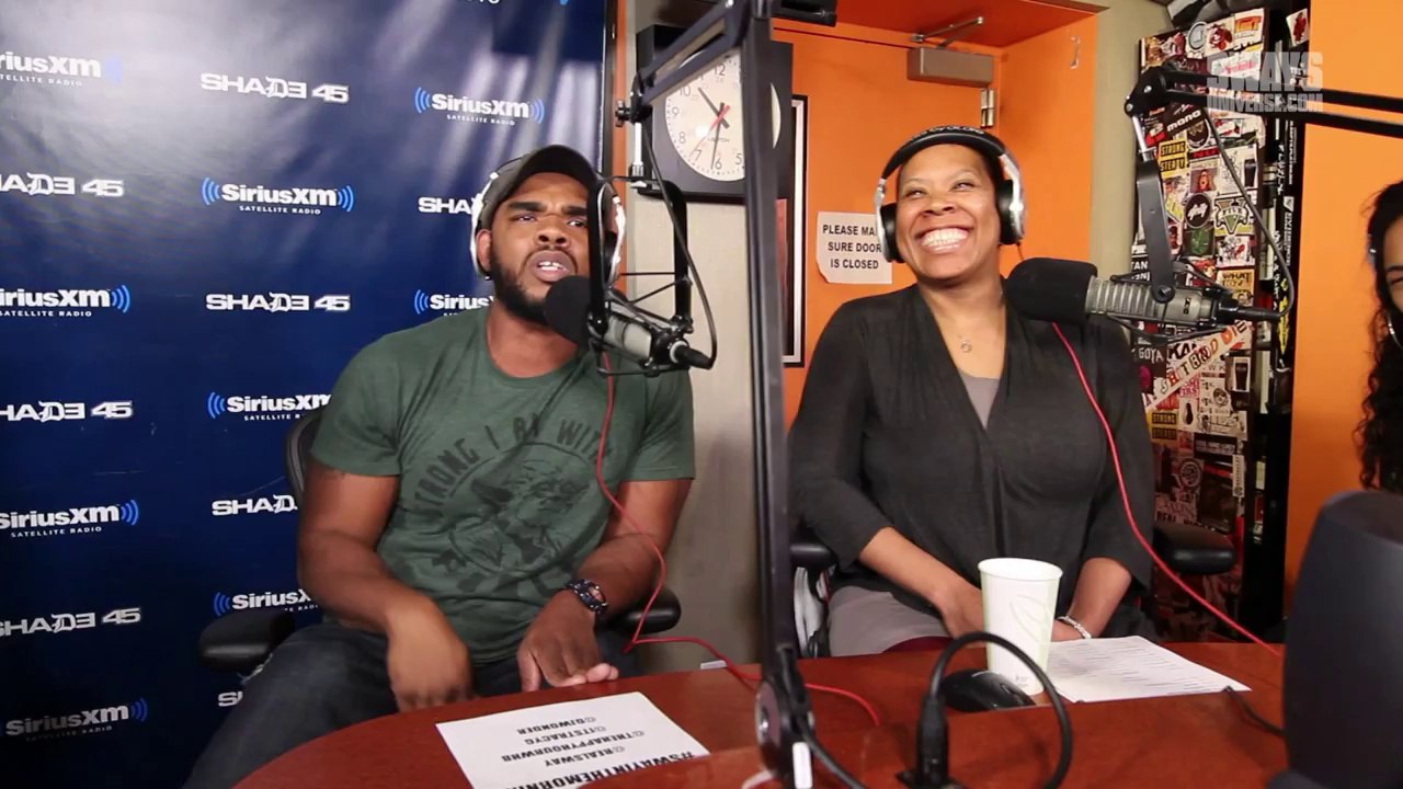 Bishop Lamont "Liquid Swords" Freestyle @ Shade 45 "Sway In The Morning", 02-28-2014