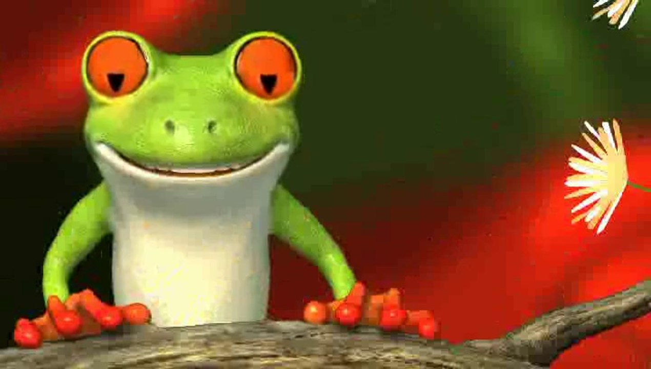 ♫ ♫ La grenouille chante l'Amérique = ♫ ♫ Five Green and Speckled Frogs ♫ ♫