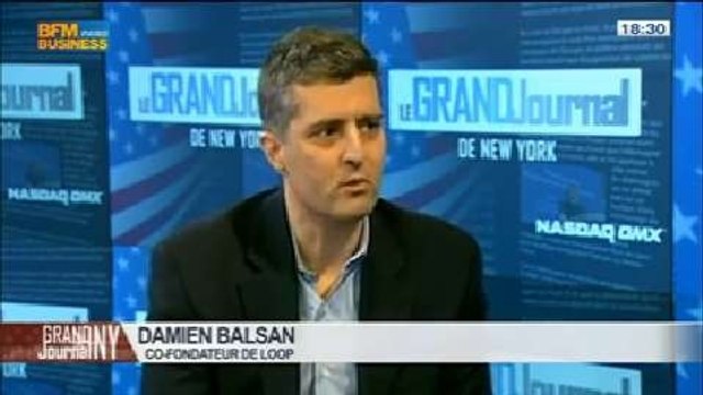Essor du paiement mobile en 2014: Loop, le mobile wallet qui fonctionne partout !: Damien Balsan, dans Le Grand Journal de New York - 01/03 3/4