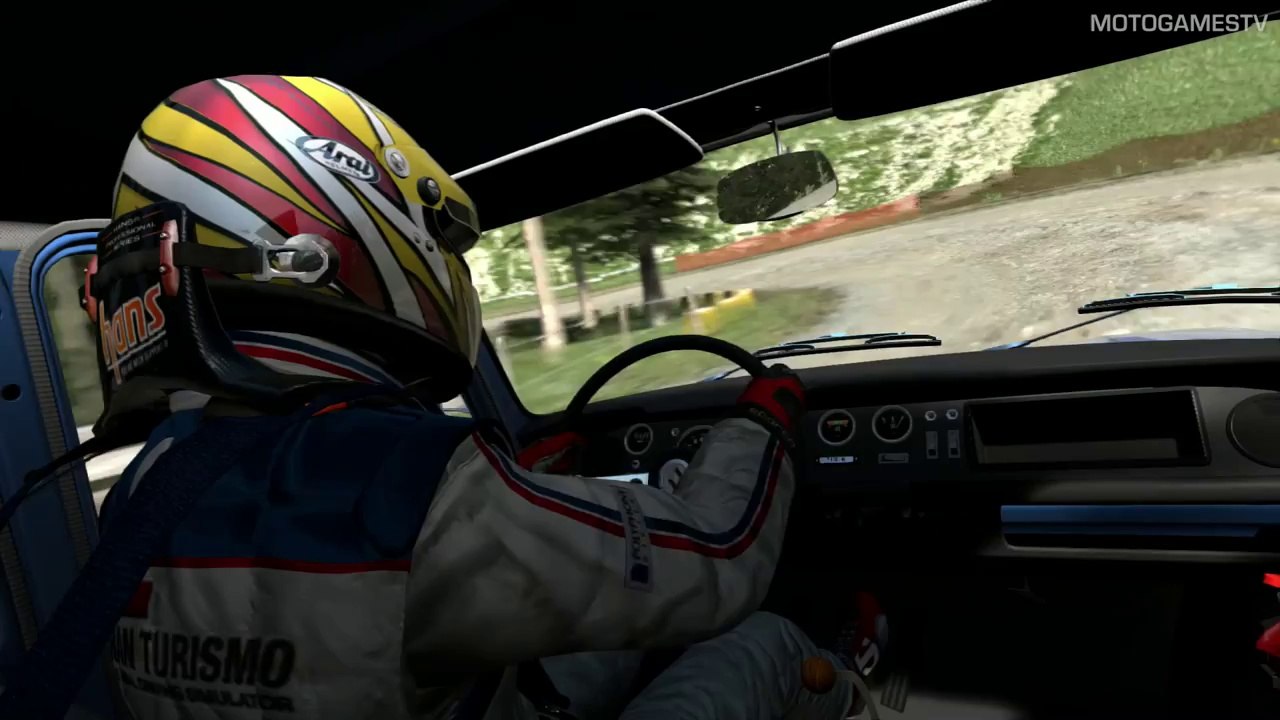 Gran Turismo 6 - Renault R8 Gordini at Eiger Nordwand W Trial Dirt Track (Replay)