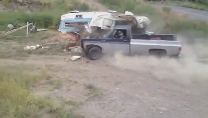 Chevy Truck vs Camper